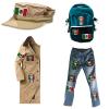 KANGDAWEI 5PCS Mexican Flag Patch, Mexico Patches for Vest, Molle Military Patches for Army Tactical Backpack & Jackets with Loops and Hook (5PCS) view 2