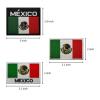 KANGDAWEI 5PCS Mexican Flag Patch, Mexico Patches for Vest, Molle Military Patches for Army Tactical Backpack & Jackets with Loops and Hook (5PCS) view 4