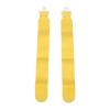 Flag Football Belts, PP 5PCS Flag Football Equipment Adjustable for Playground (Yellow) view 3