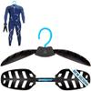 Hang 11 Wetsuit Hanger - Improves Your Wet Suit Longevity, Quick Dryer, Foldable Wetsuit Hangers for Surfers, Ideal for Drysuit Scuba Diving Gear & BCD, Surfing Accessories, Surfing Gifts (Blue) view 1
