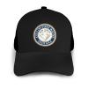 AMSTO Seal of The City of Fort Wayne, Indiana Baseball Cap for Men Women Baseball Hat Outdoor Casual Breathable Caps Adjustable Trucker Hat Dad Hats Black view 3