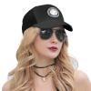 AMSTO Seal of The City of Fort Wayne, Indiana Baseball Cap for Men Women Baseball Hat Outdoor Casual Breathable Caps Adjustable Trucker Hat Dad Hats Black view 4