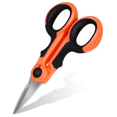 Seashark Heavy Duty Non Slip Serrated Edge Fishing Line Scissors for Saltwater Freshwater Braided Line Cutters (03)