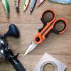 Seashark Heavy Duty Non Slip Serrated Edge Fishing Line Scissors for Saltwater Freshwater Braided Line Cutters (03) view 2