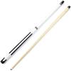 UNbit Pool Cue Billiard Cue 58 in Pool Cues Adult, 1/2 Jointed Pool Cue Sticks with 13Mm Tips Pool Cue,for Professionals and Billiard Enthusiasts WEWYQSJXBXF-31113(Color:White) view 1
