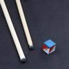 UNbit Pool Cue Billiard Cue 58 in Pool Cues Adult, 1/2 Jointed Pool Cue Sticks with 13Mm Tips Pool Cue,for Professionals and Billiard Enthusiasts WEWYQSJXBXF-31113(Color:White) view 4