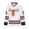 PERC30 Hockey Jerseys #00 Movie Men's Christmas Stitched Letters and Numbers S-4XL (White, X-Large) view 2