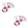 Kisangel 2pcs Sports Drawstring Mesh Sports Net Ball Storage Portable Basketball Net Franklin Soccer Net Large Mesh Football Net Portable Volleyball Net Outdoor Fold Child Football Bag view 1