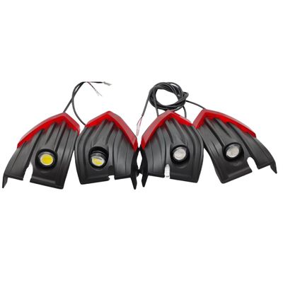 Original Zero LED Front and Rear Lights for Zero 10X Electric Scooter Deck Lamp Front Light Rear Light Tail Light Accessories