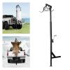 Deer Game Hoist Deer Hoist for Truck Hitch Deer Hanger,Steel Truck Hitch Deer Hoist with Winch Lift and Gambrel Set, 360 Degree Swivel & Gambrel Hitch Mounted,74-102 in Adjustable (600lbs) view 4