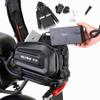WILD MAN 4L Bike Seat Bag Waterproof Hard Shell Bike Saddlebags for Electric Bicycle Touring Sport Messenger Bag Storage Accessories(GD5,Black) view 4