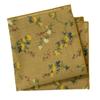 Spring Notion Boys' Cotton Floral Handkerchief Hanky Pocket Squares, 73-Yellow Mustard 8 inch - Boys view 1