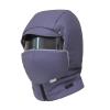 4 in 1 Ski Trapper Hat with Hooded Windproof Face Mask Thermal Plush Fleece Lined Trapper Hat Ski Cap Grey view 1