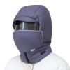 4 in 1 Ski Trapper Hat with Hooded Windproof Face Mask Thermal Plush Fleece Lined Trapper Hat Ski Cap Grey view 3