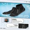 XUKER Neoprene Socks, 3mm Beach Volleyball Sand Soccer Water Wetsuit Socks for Diving Snorkeling Kayaking Paddling view 2