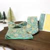 Spring Notion Boy's Cotton Floral Print Pre-tied Bow Tie, 76-Green Yellow Medium view 4