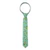 Spring Notion Boys' Cotton Floral Print Zipper Neckties, 72-Green Yellow Small