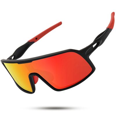 SEKKAF Polarized Sports Sunglasses for Men and Women Cycling Glasses UV Protection Goggles for Mountain Bike Running Fishing