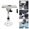 HinLIaDa Aluminum Boat Seat Pedestal, Adjustable Height from 13" to 19", Bases Boat Pedestal Seat with Seat Slide Seat Mount, for Marine Boat Seats Captain Chair Fishing Seats view 2