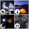 PLbSe Headlamp Rechargeable, LED Hat Light, Cap Lights Clip on Hat, 2000 Lumen Head Lamps with Gesture Sensor Switch, 5 Modes, Clip on Flashlight for Peaked Cap, Hard Hats, Camping Essentials view 4