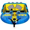 KMJETNIVY Towable Tubes for Boating Person,Pull Tube, Super Sofa Tubes for Boats,Inflatable Boat Tube,Front&Back Tow Points w/Heavy-Duty Thick Nylon Cover for Water Sports (3) view 1