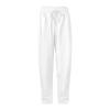 Fleece Lined Sweatpants Women High Waisted Baggy Straight Leg Pants Wide Leg Sweatpants Lounge Sweat Pants Fall Winter Baggy Drawstring Cotton Joggers Trousers Sweatpants with Pockets view 4