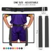 Trained 10 Man Flag Football Belt Pop Set (BLACK) view 2
