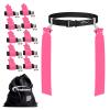 Trained 10 Man Flag Football Belt Pop Set (PINK) view 1