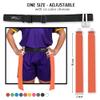 Trained 10 Man Flag Football Belt Pop Set (ORANGE) view 2
