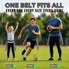 Trained 10 Man Flag Football Belt Pop Set (GREY) view 2