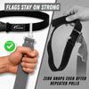 Trained 10 Man Flag Football Belt Pop Set (GREY) view 4