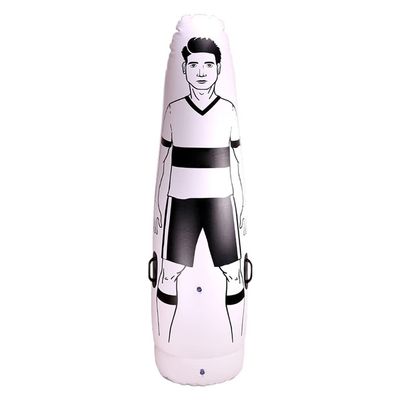Football Training Inflatable Wall Inflatable Soccer Dummy Goalkeepr Hit Stand Up Automatically Double Screw Seal Plug System Fitness Tools for Sports Fan