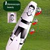 Football Training Inflatable Wall Inflatable Soccer Dummy Goalkeepr Hit Stand Up Automatically Double Screw Seal Plug System Fitness Tools for Sports Fan view 4