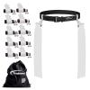 Trained 10 Man Flag Football Belt Pop Set (WHITE) view 1