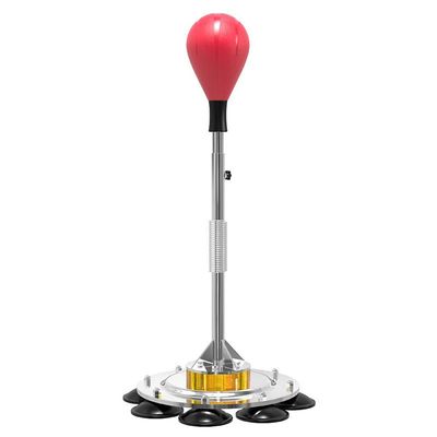 Punch Bag with Stand Freestanding Spring Punching Ball Height-Adjustable Punch Bag Stand Reflex Speed Training Exercise Fitness Stress Relief Muscles
