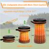 ALEVMOOM Upgraded XXL Collapsilbe Stool with Cushion,More Sturdy and Height 19.7",D11.8,Portable and Lightweight Adjustable Chair Telescoping Stool for Camping Hiking BBQ Max Loading 1000Ibs view 4