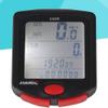 Speedometer Bike Computer Wireless Stopwatch Bike Speedometer Cycling Odometer Stopwatch Waterproof Luminous Computer (Black) Odometer view 2