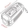 Speedometer Sport Bike Computer Speed Bike Odometer Wireless Cycling Distance Tracker Stopwatch Time Tachographs Odometer (Color : Blue, Size : A) view 2