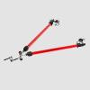 Bicycle Trailer Connector Load Capacity 50Kg Children Dog Cat Bike Trailer Tow Bar Cargo Trailer Connecting Rod for Foldable Bike Camping Tour,C view 1