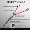 Bicycle Tow bar, Bicycle Electric Vehicle Trailer Connecting Rod, Camper Van Modified Connecting Rod Hitch Linker Connector for Dog cat Camping Hiking,A view 2