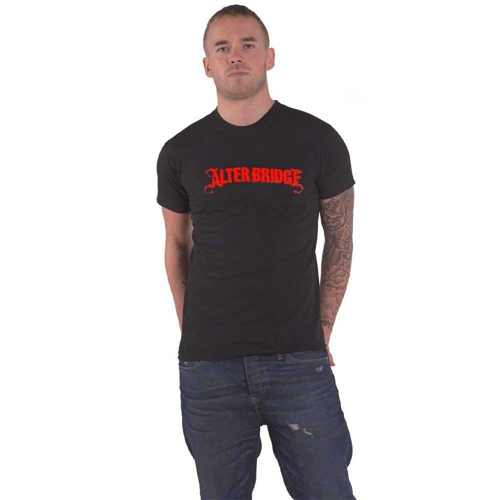 Alter Bridge T Shirt Addicted to Pain Band Logo Official Unisex Black Size S