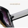 MUTYNE Fashion Butterfly Diamond Sunglasses Women Unique Oversized Rhinestone Sun Glasses Crystal Handmade Eyewear,C2,One size view 3