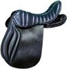 EQUIGEAR Icelandic Leather Saddle Perfect Size- ECO Leather on Color- Black Horse Saddle Tack Size 14" inches - 18" inches Seat Available DK-23hgf (18") view 1