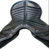 EQUIGEAR Icelandic Leather Saddle Perfect Size- ECO Leather on Color- Black Horse Saddle Tack Size 14" inches - 18" inches Seat Available DK-23hgf (18") view 2