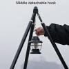 Tarp Poles Tent Poles, Canopy Poles, Awning Poles, Telescoping Tarp Poles A Shaped Tent Support Pole view 3