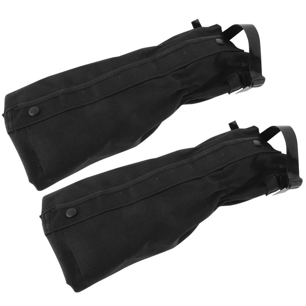 Sosoport 1pair Outdoor Snow Gaiters for Hiking Climbing Oxford Leg Protectors Breathable Leg Gaiters for Men Women for Camping and Backpacking Activities