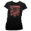 Alter Bridge Fortress Batwing Eagle Womens Junior Fit T Shirt Size L Black view 4