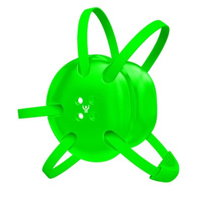 Great Call Athletics Wrestling Classic Headgear Earguard Adult Grappling Head Gear | Adjustable Ear Guards Neon Green Straps