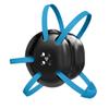Great Call Athletics Wrestling Classic Headgear Earguard Adult Grappling Head Gear | Adjustable Ear Guards Powder Blue Straps (Black w/ Powder Blue Straps) view 1