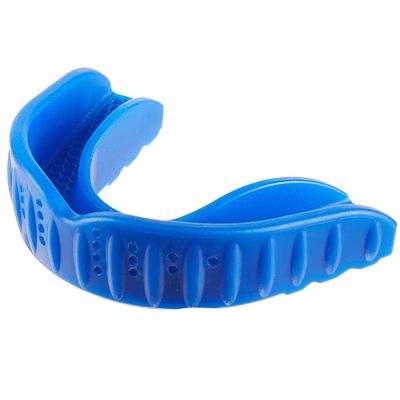 Football Mouth GuardSports Mouthguard for FootballBoxing, Basketball,Wrestling, Includes Mouth Guard Case, Adult and Youth Sizes (1 Pack Blue)